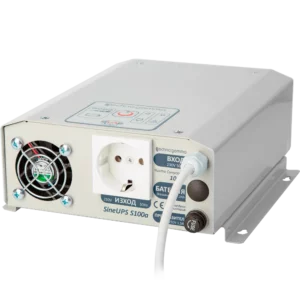 UPS инвертор SineUPS S100a: 100W чиста синусоида | Вградена батерия 7,2 Ah