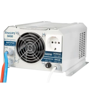 UPS инвертор SineUPS S600: 600W чиста синусоида | Батерия от 40 до 250 Ah